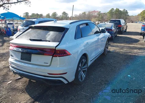 2020 Audi Q8 Premium Plus 55 Tfsi Quattro Tiptronic from USA, damaged, VIN WA1EVAF10LD013884